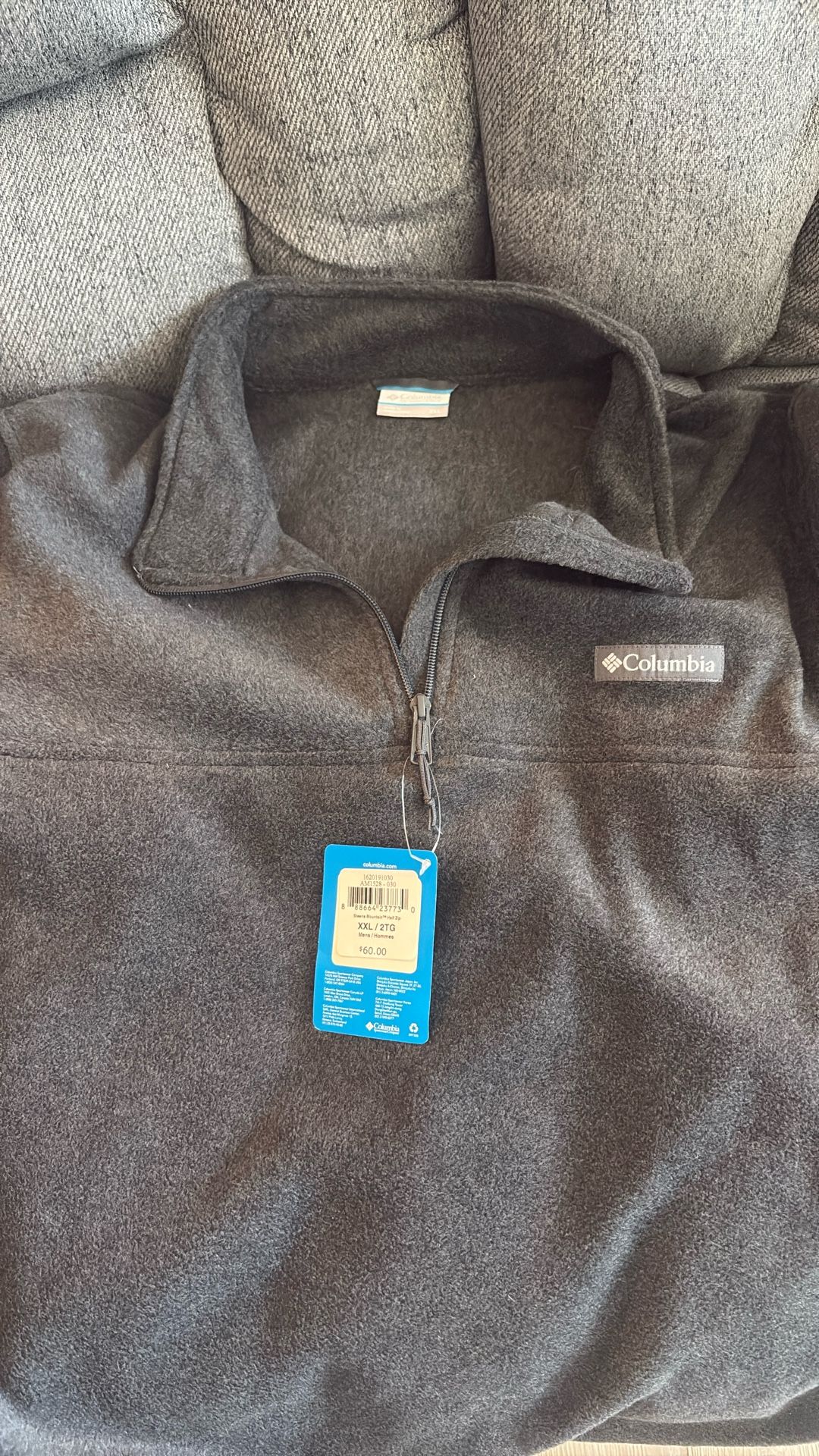 Columbia Mens Fleece 1/2 Zip Pullover 