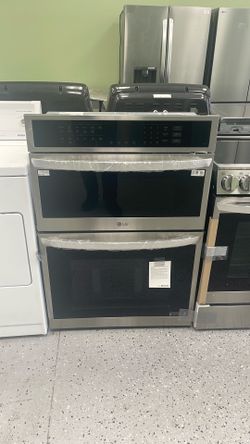 LG Stainless Steel Wall Oven and Microwave Combo