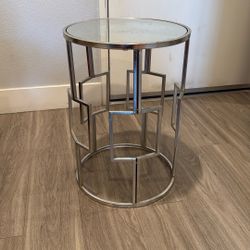 End Table Silver