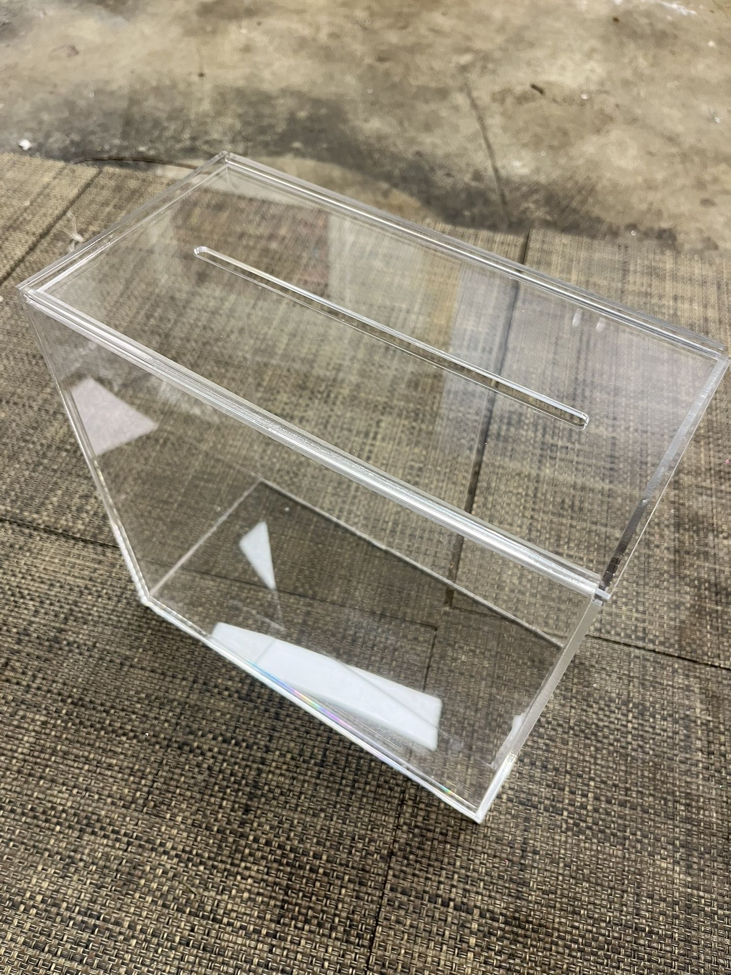 Clear Card Box - Wedding or Party