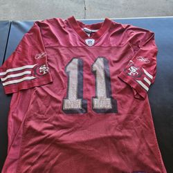 San Francisco 49ers Alex Smith Y2K NFL Reebok  Jersey 