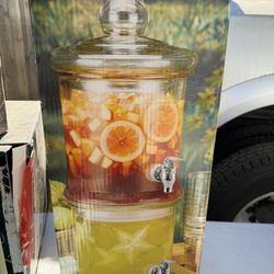 Glass Beverage Dispenser