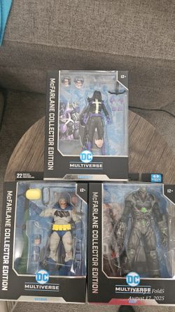 SEALED/NEW Mcfarlane Collector Edition Figurines 