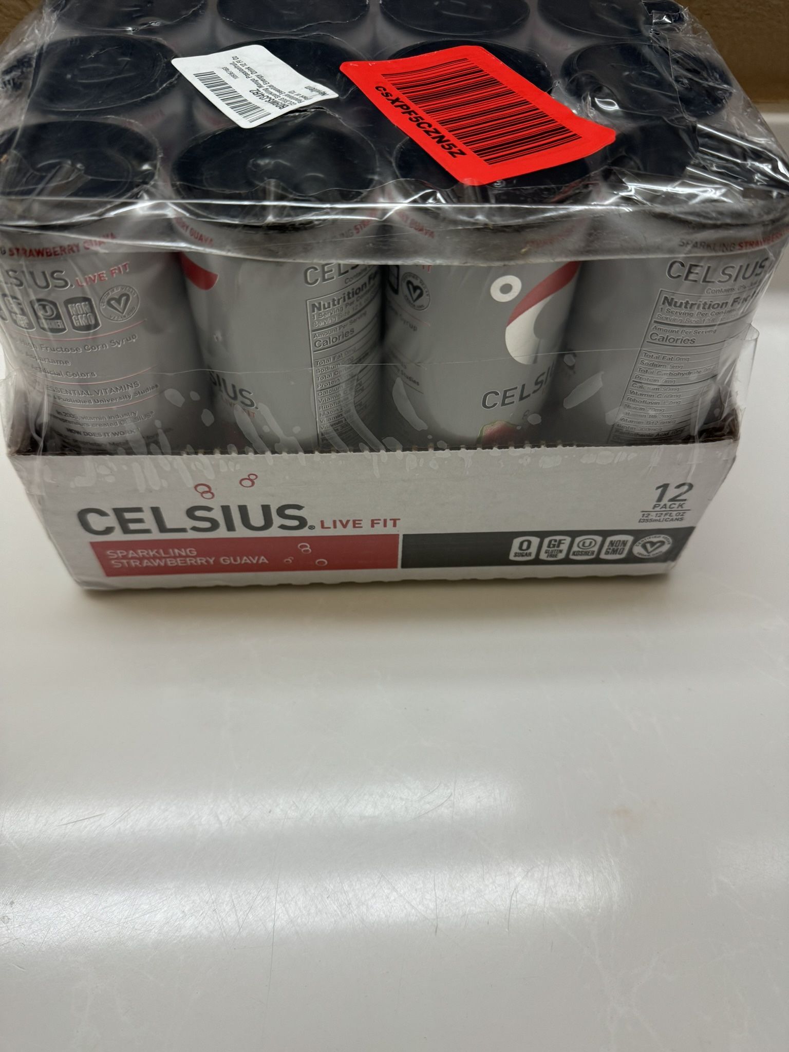 Celsius Sparkling Strawberry Guava