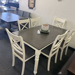 Dining Table With 6 Chairs 