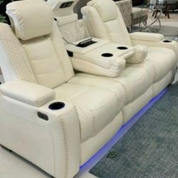 Party Time Power Recliner Sofa Couch Same Day Delivery