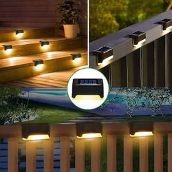 Solar Step Lights – 8 Lights Per Box – 4 Boxes Available