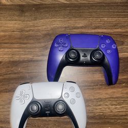PS5 Controllers(Purple & White)-Located In Boyle Heights