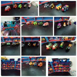 Mini Thomas And Friends Trains And Holder