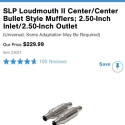 Slp Loud Mouth Mufflers 