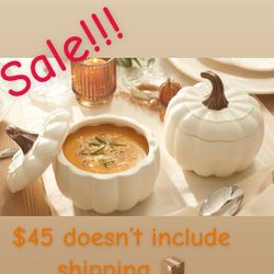 Pumpkin Bowls Princess House (2)