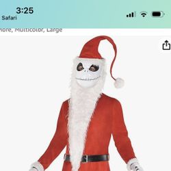 Costume Nightmare Santa claws