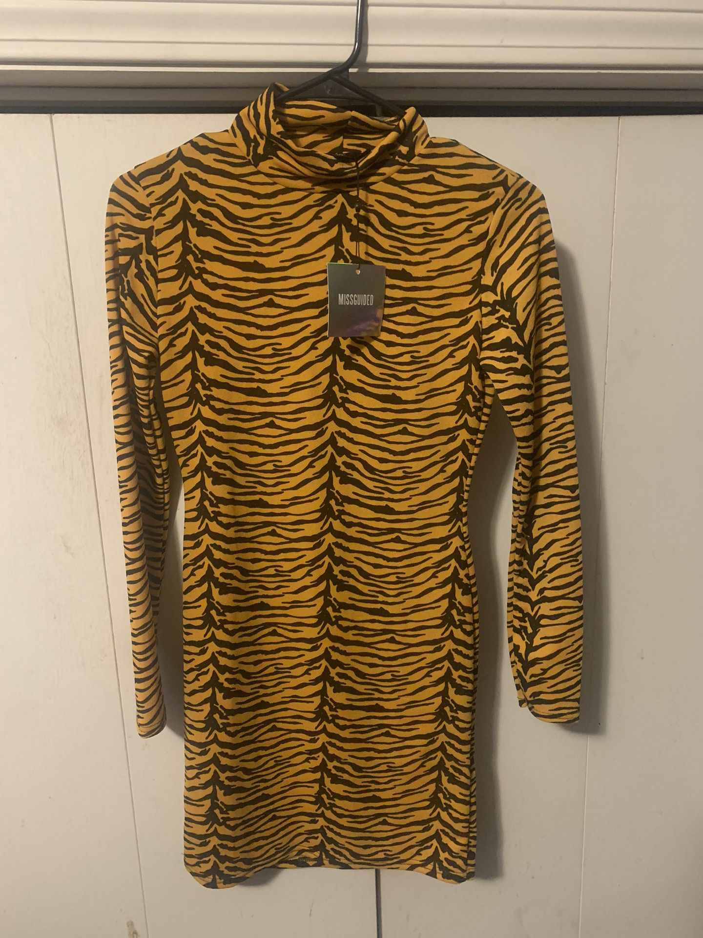 Missguided Tiger Print Dress