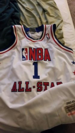 Mitchell and Ness All star jerseys