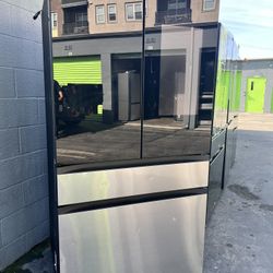 Samsung Bespoke Standard-Depth 28.6-Cu. Feet 4 -Door Smart Compatible French Door Refrigerator wi