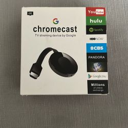 Chromecast Tv Streaming Device 