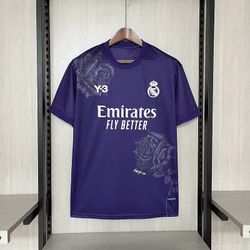 2024/2025 Real Madrid Y-3 Special Edition Purple Football Shirt 1:1