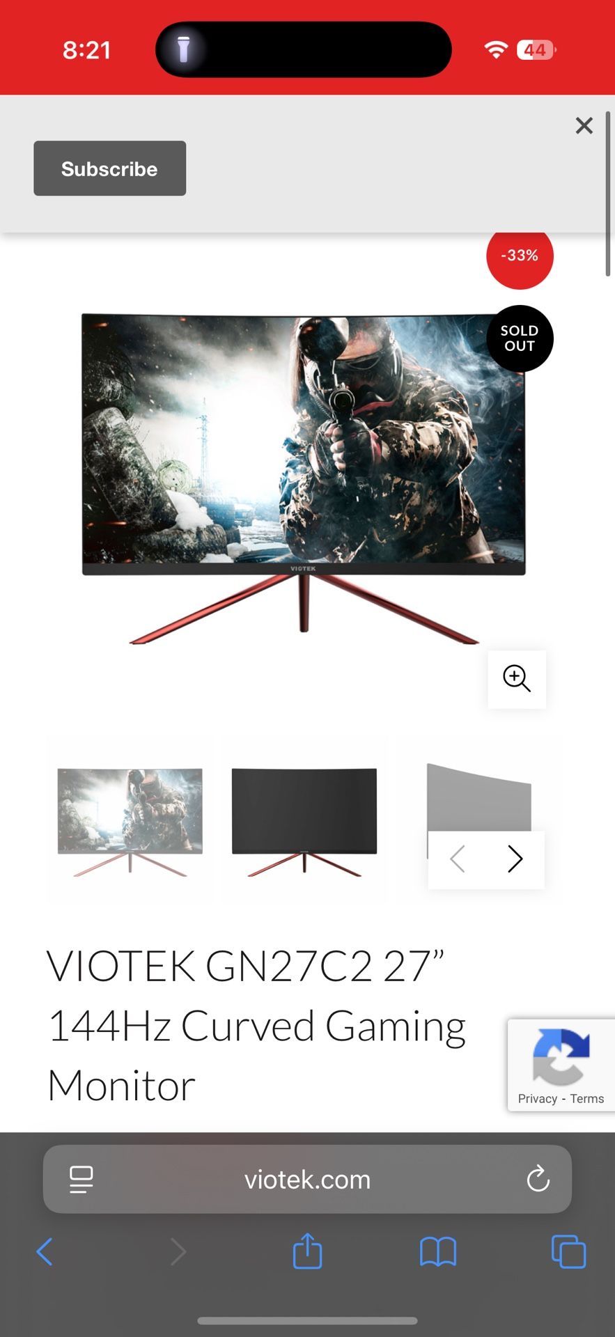 Viotek Monitor