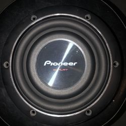 pioneer 8” Subwoofer 