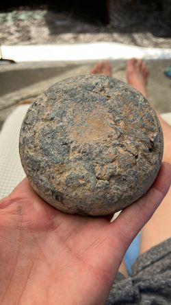 It’s Very Heavy  Fossil Dinosaur  Agate?? if anyone knows let me know please thank you because I I Don’t Know  