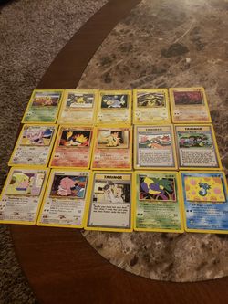 Pokemon Neo Genesis cards, non holo, Quilava,onix,electrabuzz,elekid