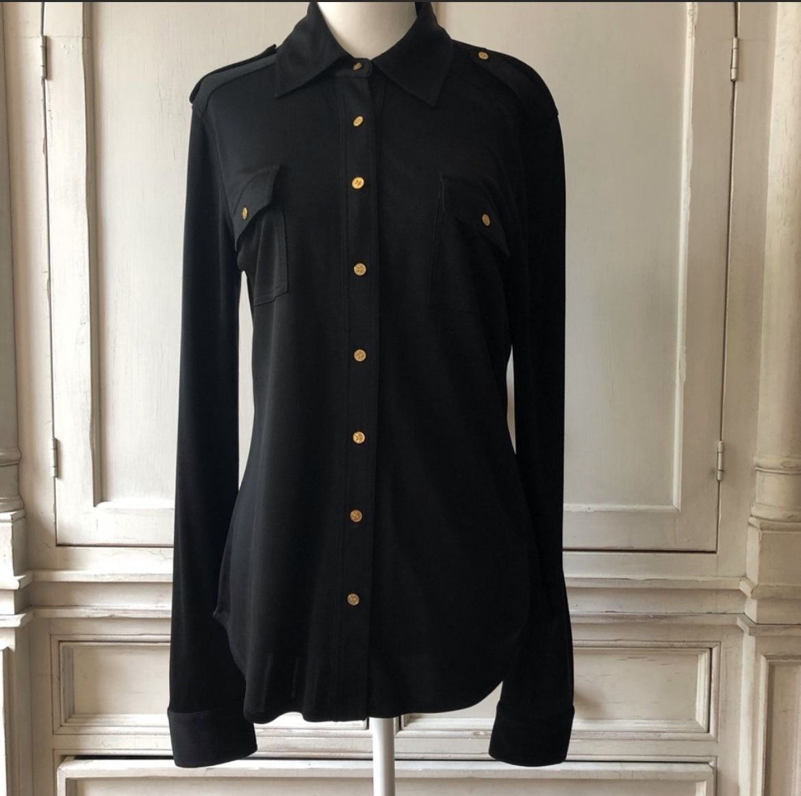 Tory Burch Black Blouse