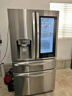 LG Smart 4-Door Refrigerator Stainless