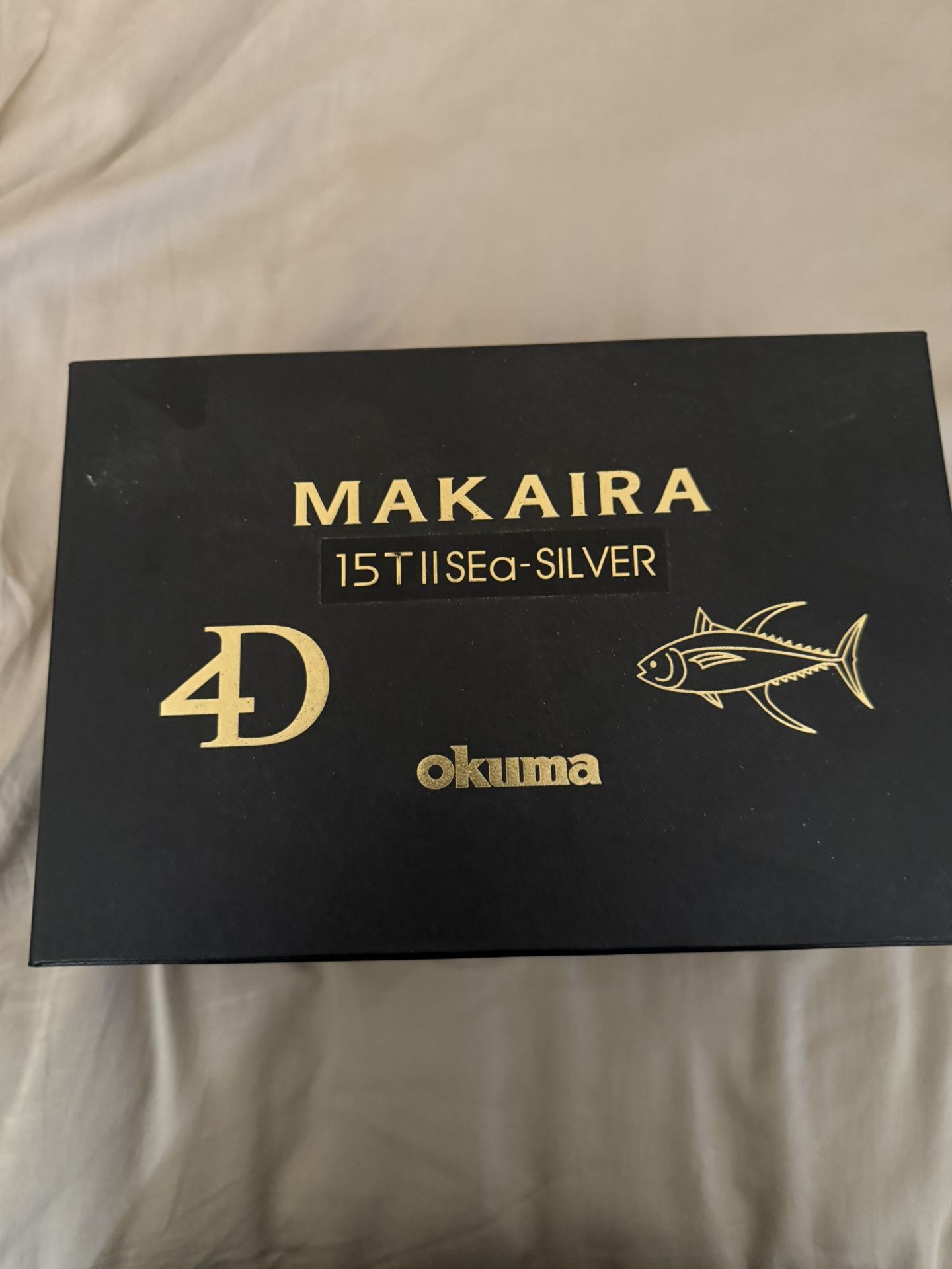 Never Used Makaira 15 2 Speed Special Edition Silver