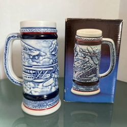 Vintage Avon Mini  Flying Classic Mini Ceramic Stein 