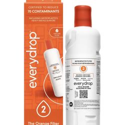 everydrop by Whirlpool Ice and Water Refrigerator Filter 2, EDR2RXD1, Single-Pack
