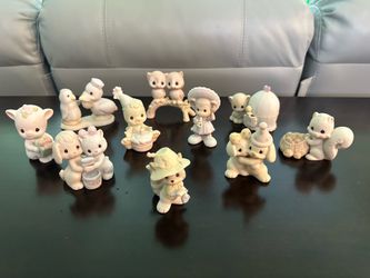Precious Moments animal figurines