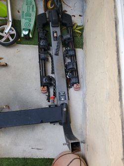 Hitch-Mounted 4-Bike Rack Carrier