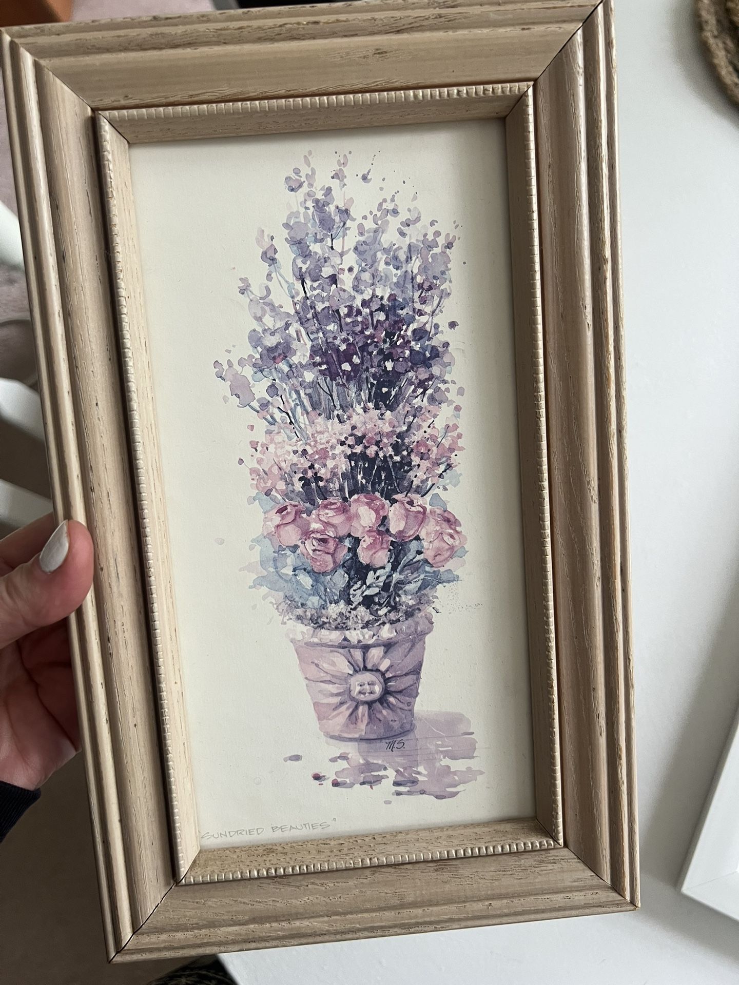 Wood Flower Wall Decor