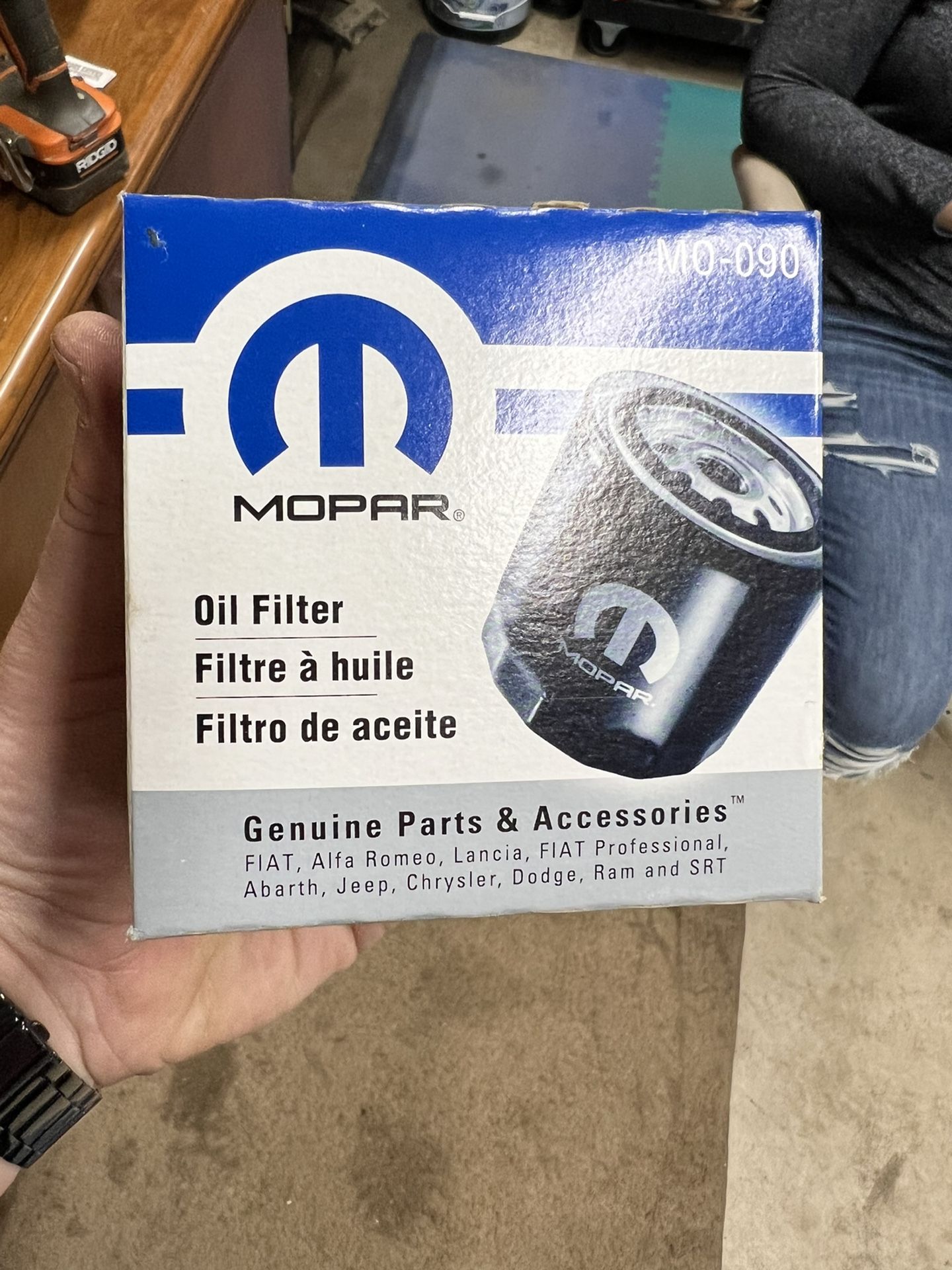 New Mopar Oil Filter 