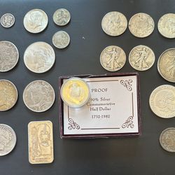 Silver Coins And Bullion