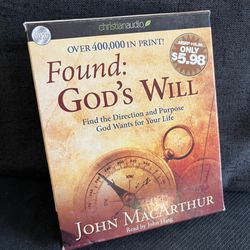 Found: Gods Will Audio Book By John MacArthur