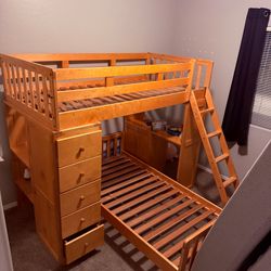 Bunk beds Casper mattresses