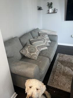 FREE COUCH+OTTOMAN
