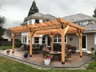 Pergola, Arbor and trellis.