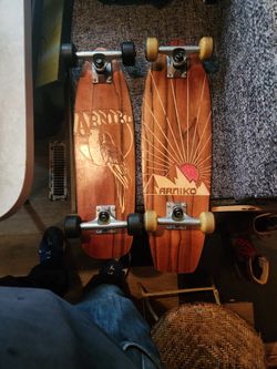 2 Handcarved Arniko Boards. New Never Used