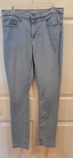 Levis Light Wash Skinny Jeans 31x30