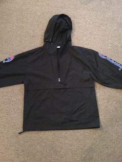Champion hooded jacket, Sz Med