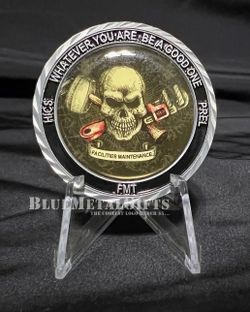 Facilities Maintenance Challenge coin (FMT / HICS / PREL) - BlueMetalGifts