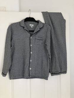 Petite Plume Kids Pajamas Size 14 • Black & White Houndstooth