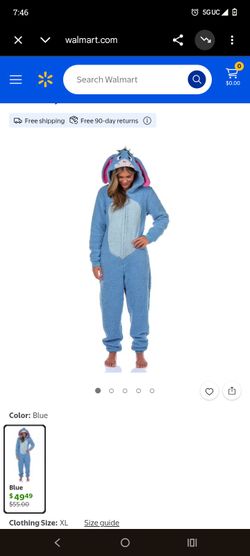 Winnie the Pooh Eeyore onesie xl