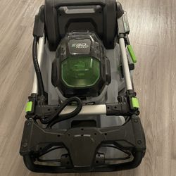 Ego Electric Mower Batteries And Trimmer 