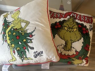 Grinch Pillows