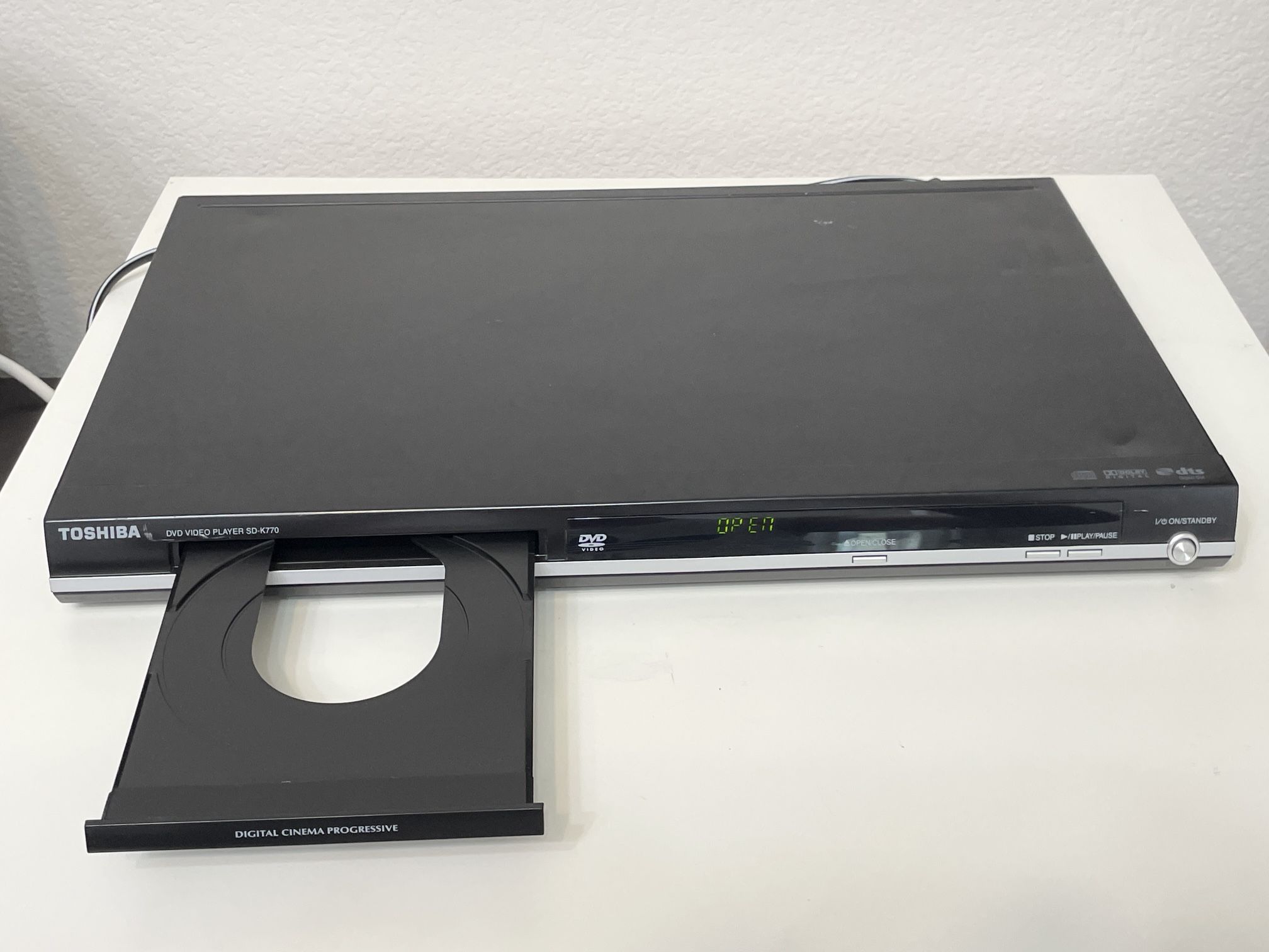 Toshiba SD-K770 DVD CD Player