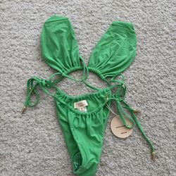 New With Tag Camila Green Bikini 