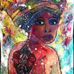 Watercolor And Acrylic Painting By Seller